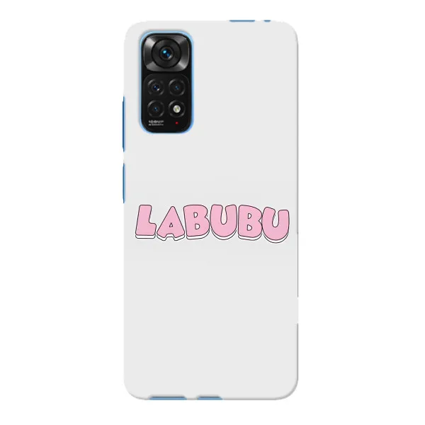 Чехол с принтом «Лого Лабубу» для Xiaomi Redmi Note 11E Pro