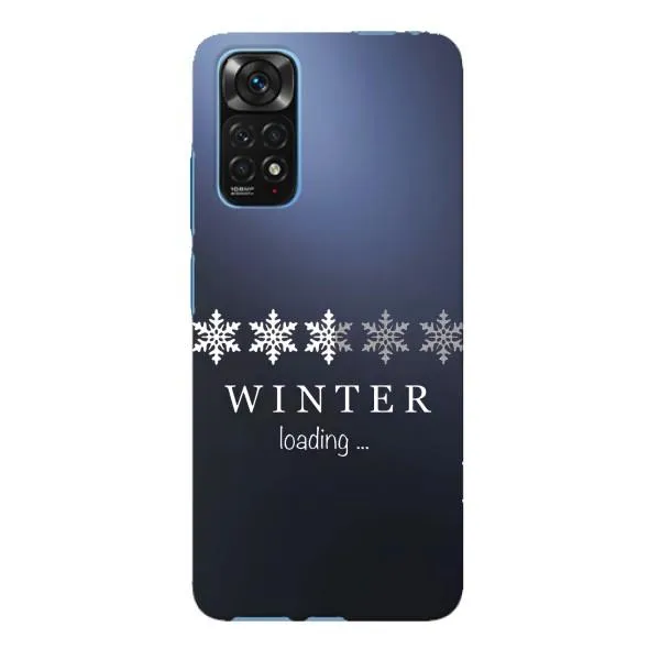 Чехол с принтом «Winter loading» для Xiaomi Redmi Note 11E Pro Чехол с принтом «Winter loading» для Xiaomi Redmi Note 11E Pro