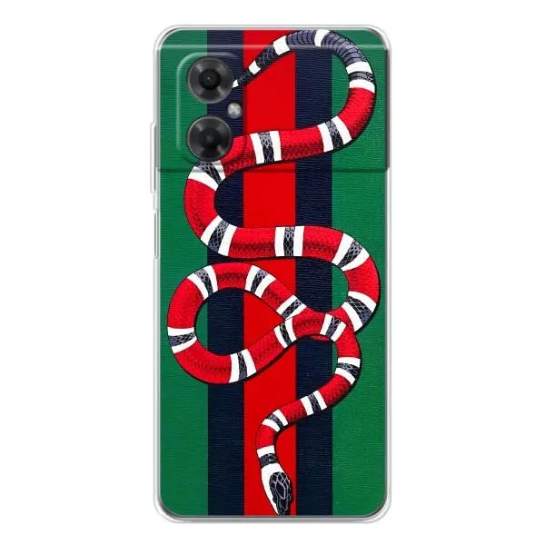 Чехол с принтом «Gucci змия» для Xiaomi Redmi Note 11R