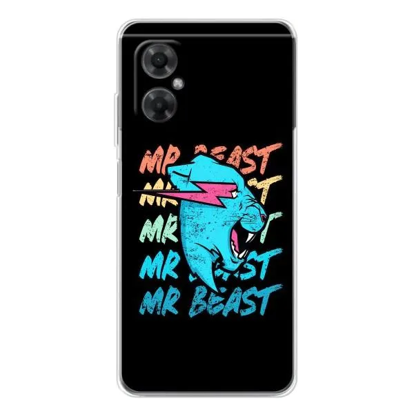 Чохол з принтом «logo Mr beast» для Xiaomi Redmi Note 11R