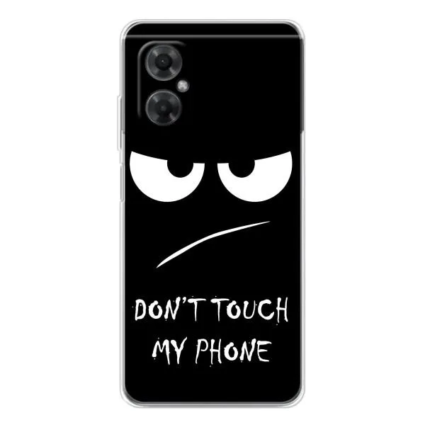 Чехол с принтом «Dont Touch» для Xiaomi Redmi Note 11R