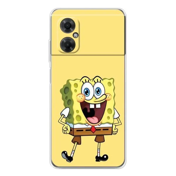 Чехол с принтом «Веселый Спанч Боб» для Xiaomi Redmi Note 11R