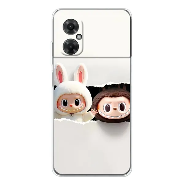 Чехол с принтом «Лабубу» для Xiaomi Redmi Note 11R