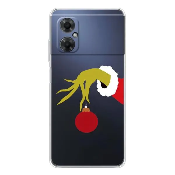 Чехол с принтом «Гринч с игрушкой» для Xiaomi Redmi Note 11R