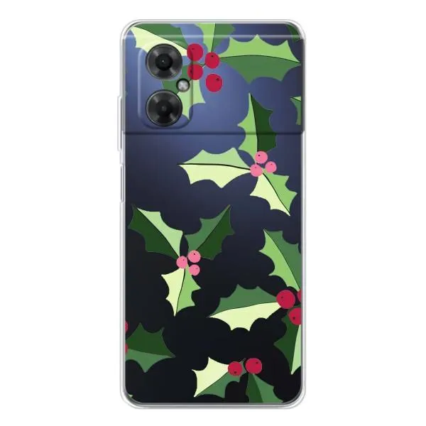 Чехол с принтом «Рождественский фон» для Xiaomi Redmi Note 11R