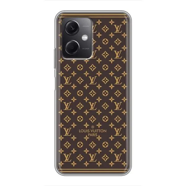 Чехол с принтом «обои LV» для Xiaomi Redmi Note 12 (5G)