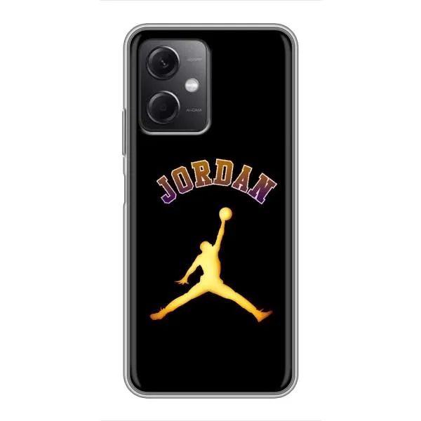 Чехол с принтом «Jordan Gold» для Xiaomi Redmi Note 12 (5G)
