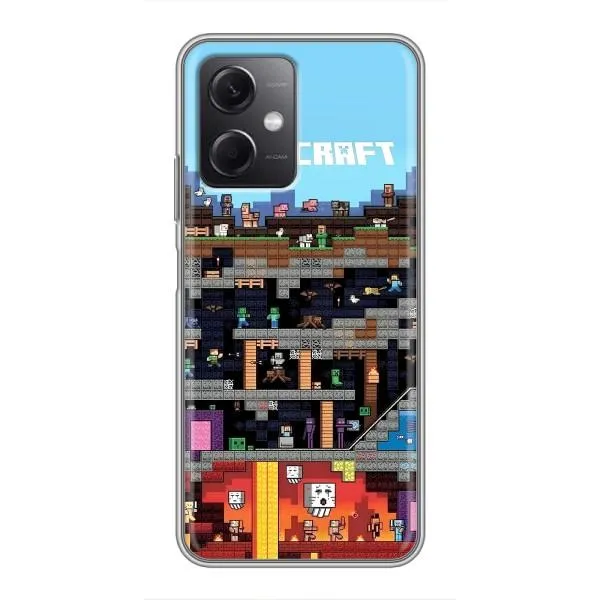 Чехол с принтом «фон Minecraft» для Xiaomi Redmi Note 12 (5G) Чехол с принтом «фон Minecraft» для Xiaomi Redmi Note 12 (5G)