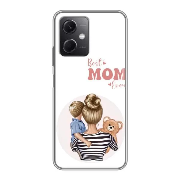 Чехол с принтом «Мама и сын» для Xiaomi Redmi Note 12 (5G)