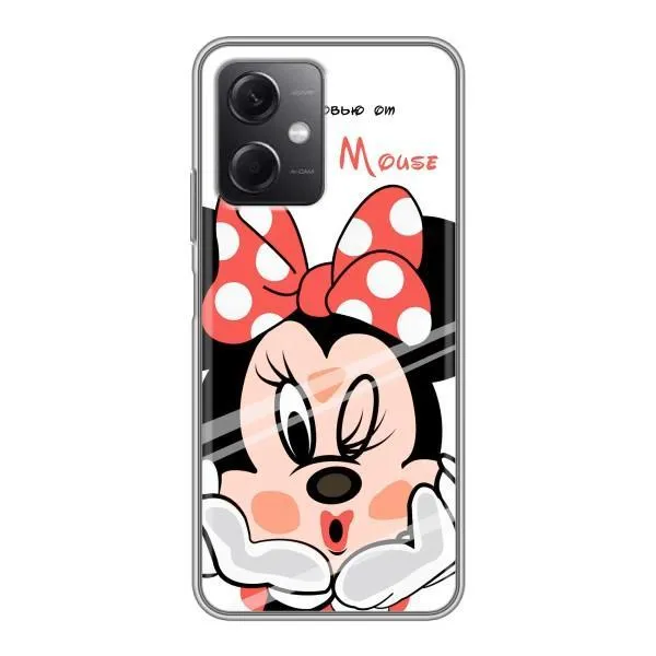 Чехол с принтом «Маус Минни» для Xiaomi Redmi Note 12 (5G) Чехол с принтом «Маус Минни» для Xiaomi Redmi Note 12 (5G)