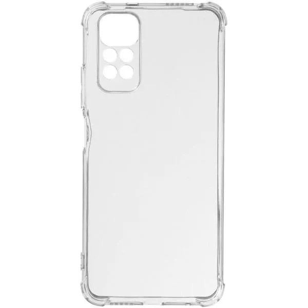 TPU чохол GETMAN Ease logo посилені кути Full Camera для Xiaomi Redmi Note 12 Pro 4G — Прозорий — фото 1
