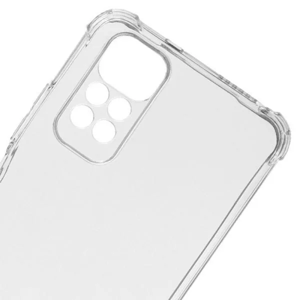 TPU чохол GETMAN Ease logo посилені кути Full Camera для Xiaomi Redmi Note 12 Pro 4G — Прозорий — фото 2