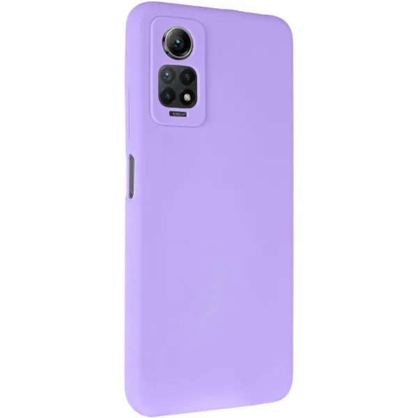 Чохол Silicone Cover Ummi Lakshmi Full Camera (AA) для Xiaomi Redmi Note 12 Pro 4G — Бузковий — фото 1