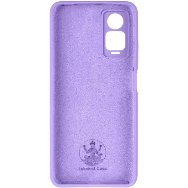 Чохол Silicone Cover Ummi Lakshmi Full Camera (AA) для Xiaomi Redmi Note 12 Pro 4G — Бузковий — фото 3
