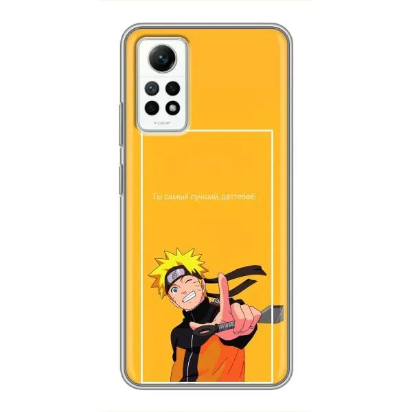 Чехол с принтом «Аниме Наруто» для Xiaomi Redmi Note 12 Pro (4g)