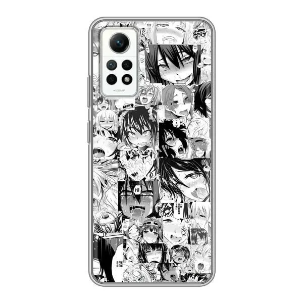 Чехол с принтом «Ahegao manga» для Xiaomi Redmi Note 12 Pro (4g)