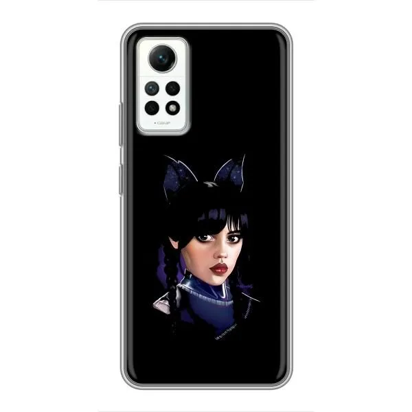 Чехол с принтом «серьезная Уэнздей» для Xiaomi Redmi Note 12 Pro (4g)