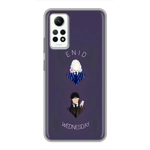 Чехол с принтом «Уэнздей и подруга» для Xiaomi Redmi Note 12 Pro (4g)