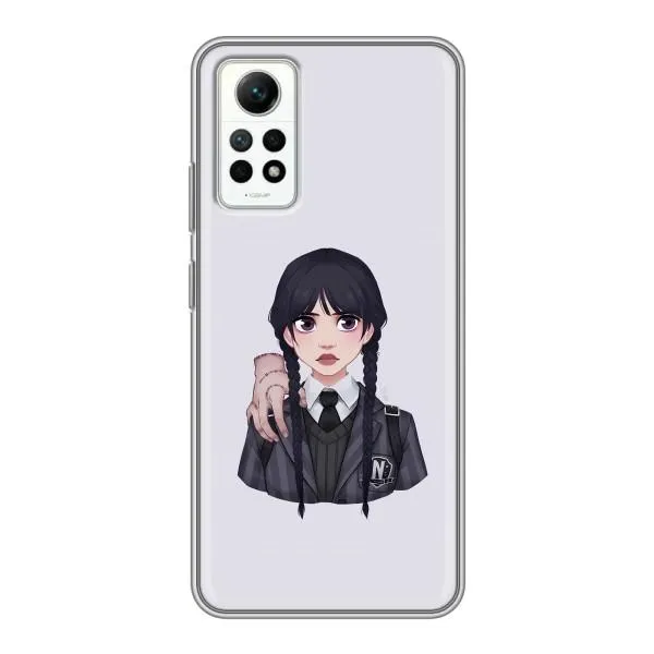 Чехол с принтом «Уэнздей и Вещь» для Xiaomi Redmi Note 12 Pro (4g)