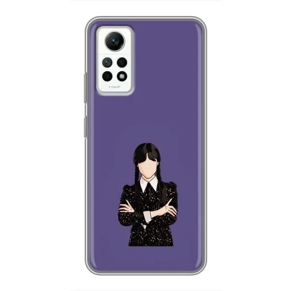 Чехол с принтом «Уэнздей в черном» для Xiaomi Redmi Note 12 Pro (4g)