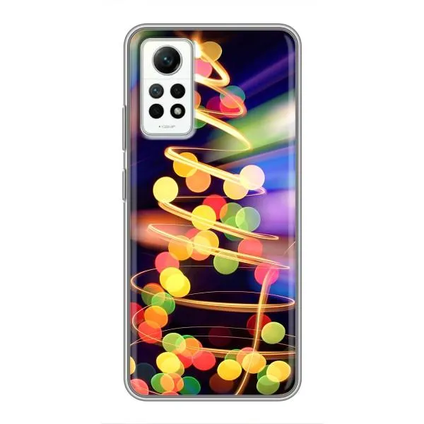 Чохол з принтом «Ялинка в огоньках» для Xiaomi Redmi Note 12 Pro (4g)