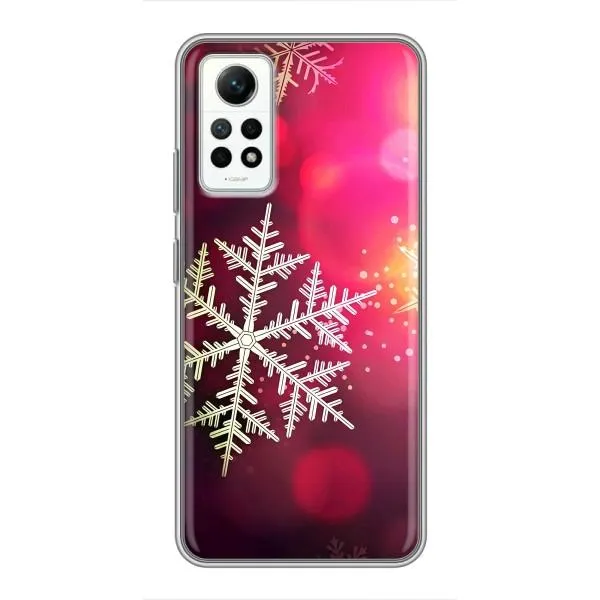 Чохол з принтом «Сніжинка» для Xiaomi Redmi Note 12 Pro (4g)