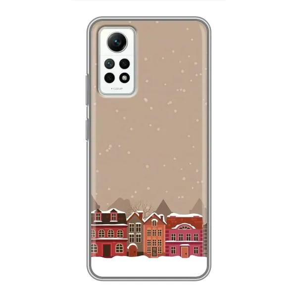 Чехол с принтом «Зимний город» для Xiaomi Redmi Note 12 Pro (4g)