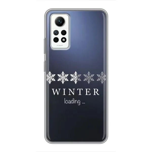 Чехол с принтом «Winter loading» для Xiaomi Redmi Note 12 Pro (4g)
