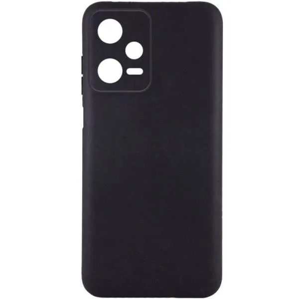 Чехол TPU Epik Black Full Camera для Xiaomi Redmi Note 12 Pro+ 5G — Черный