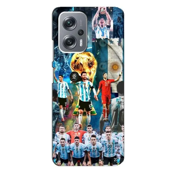 Чехол с принтом «Аргентина Месси» для Xiaomi Redmi Note 12 Pro Plus Чехол с принтом «Аргентина Месси» для Xiaomi Redmi Note 12 Pro Plus