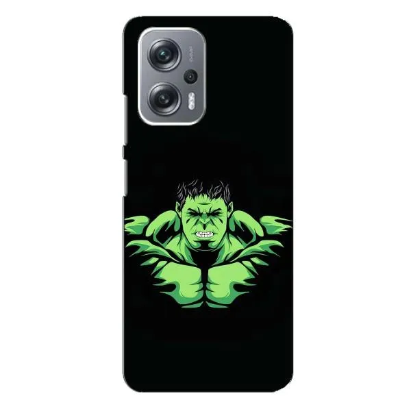 Чехол с принтом «Зелёный Халк» для Xiaomi Redmi Note 12 Pro Plus