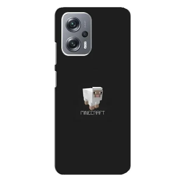 Чехол с принтом «Овечка Майнкрафт» для Xiaomi Redmi Note 12 Pro Plus