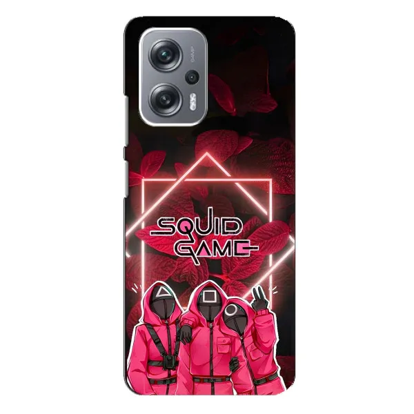 Чехол с принтом «Охранники Игра кальмара» для Xiaomi Redmi Note 12 Pro Plus Чехол с принтом «Охранники Игра кальмара» для Xiaomi Redmi Note 12 Pro Plus