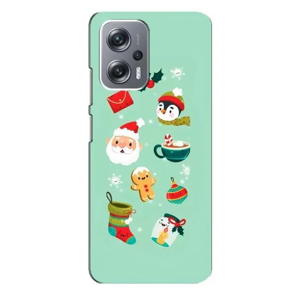 Чехол с принтом «Настроение НГ» для Xiaomi Redmi Note 12 Pro Plus
