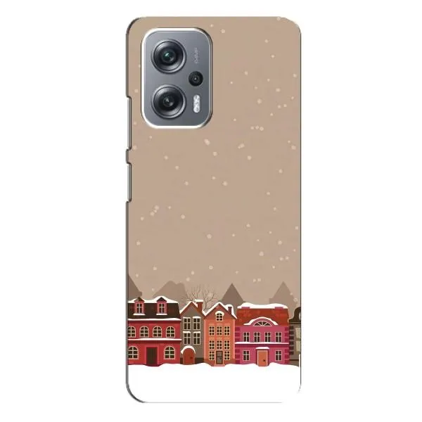 Чехол с принтом «Зимний город» для Xiaomi Redmi Note 12 Pro Plus
