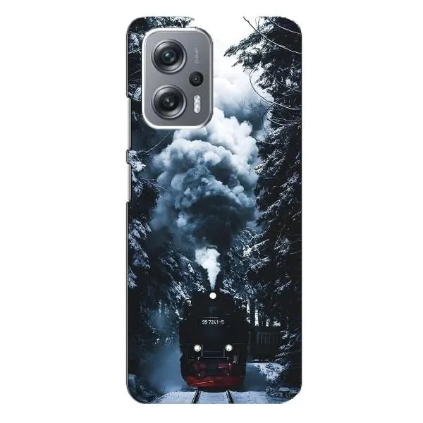 Чехол с принтом «Зимний поезд» для Xiaomi Redmi Note 12 Pro Plus