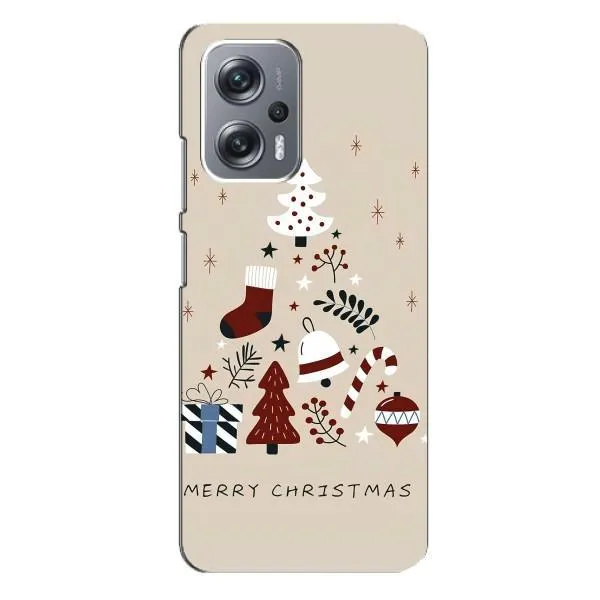 Чехол с принтом «Merry Christmas» для Xiaomi Redmi Note 12 Pro Plus
