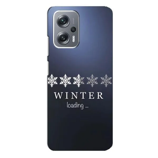 Чехол с принтом «Winter loading» для Xiaomi Redmi Note 12 Pro Plus