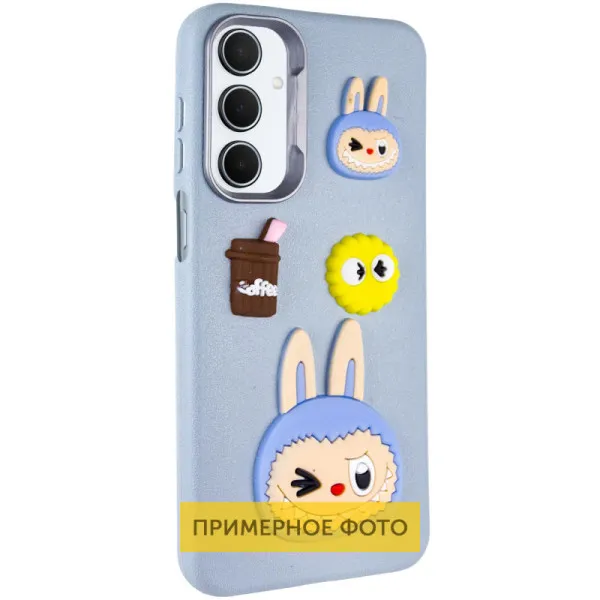 Чохол з принтом «Фігурки Labubu» для Xiaomi Redmi Note 12 Pro (5g) — фото 1