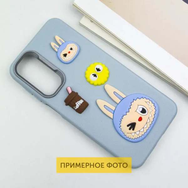 Чохол з принтом «Фігурки Labubu» для Xiaomi Redmi Note 12 Pro (5g) — фото 3