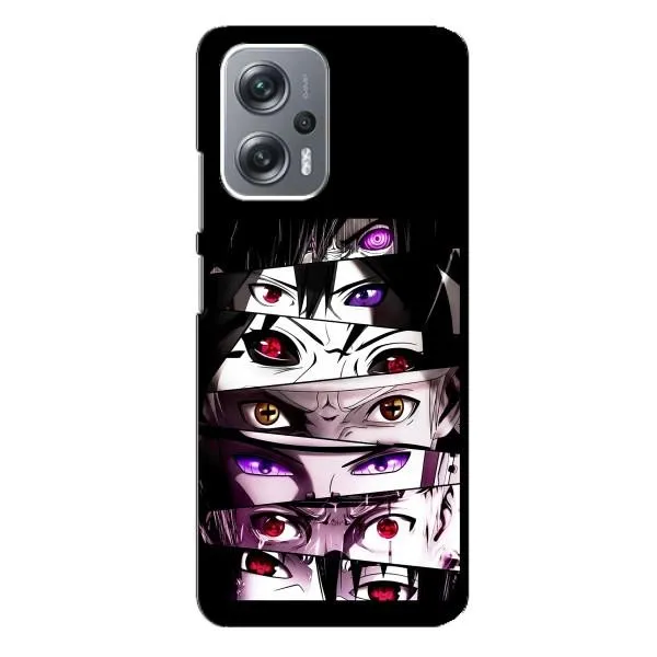 Чехол с принтом «Глаза Anime» для Xiaomi Redmi Note 12 Pro (5g)