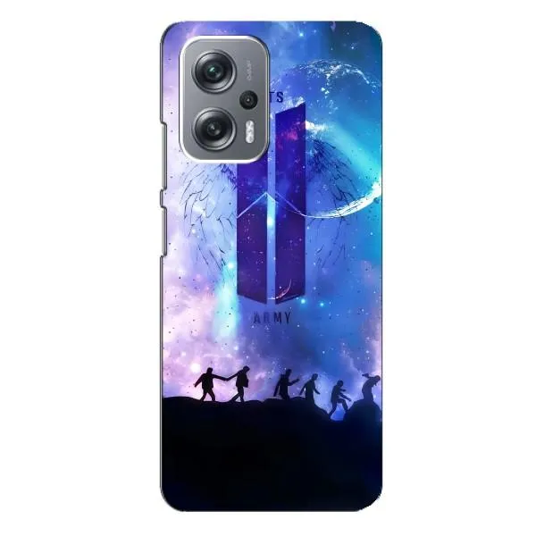 Чехол с принтом «Army BTS» для Xiaomi Redmi Note 12 Pro (5g)