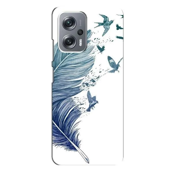 Чехол с принтом «Перышко» для Xiaomi Redmi Note 12 Pro (5g)
