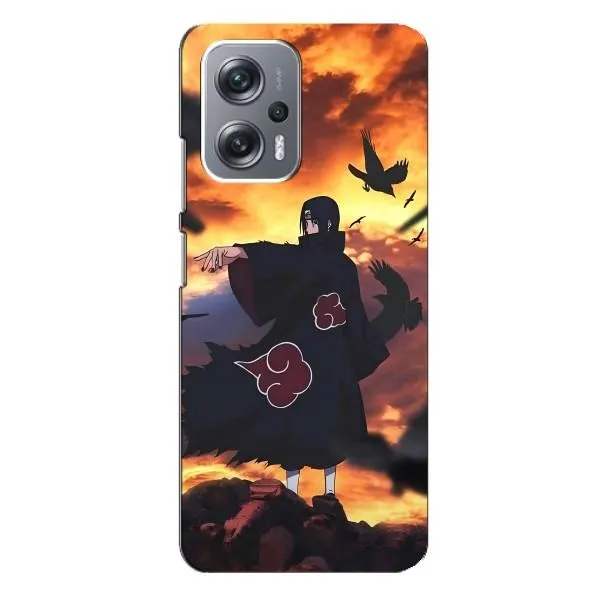Чехол с принтом «Итачи с воронами» для Xiaomi Redmi Note 12 Pro (5g)
