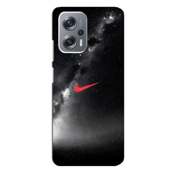 Чехол с принтом «Найк красный» для Xiaomi Redmi Note 12 Pro (5g)