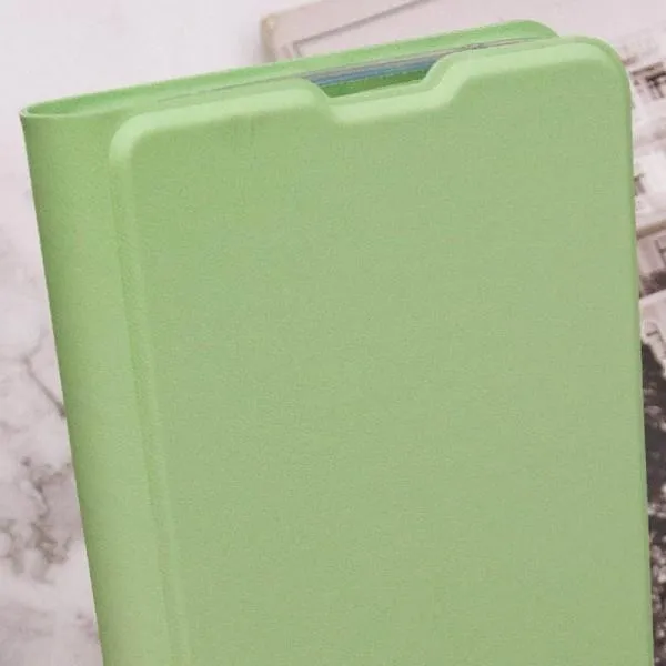 Шкіряний чохол-книжка GETMAN Elegant (PU) для Xiaomi Redmi Note 12 4G — М'ятний — фото 5