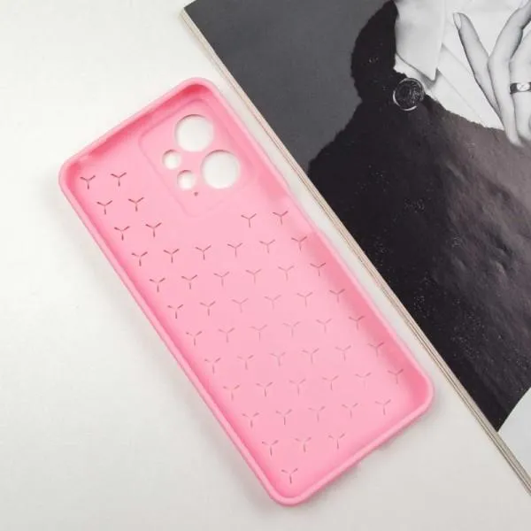 Чохол TPU Honeycomb для Xiaomi Redmi Note 12 4G — Рожевий — фото 3
