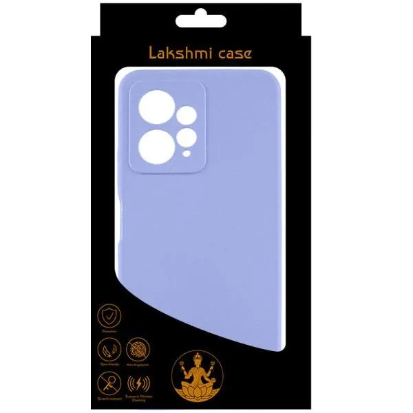 Чехол Silicone Cover Lakshmi Full Camera (AAA) with Logo для Xiaomi Redmi Note 12 4G — Сиреневый — фото 5