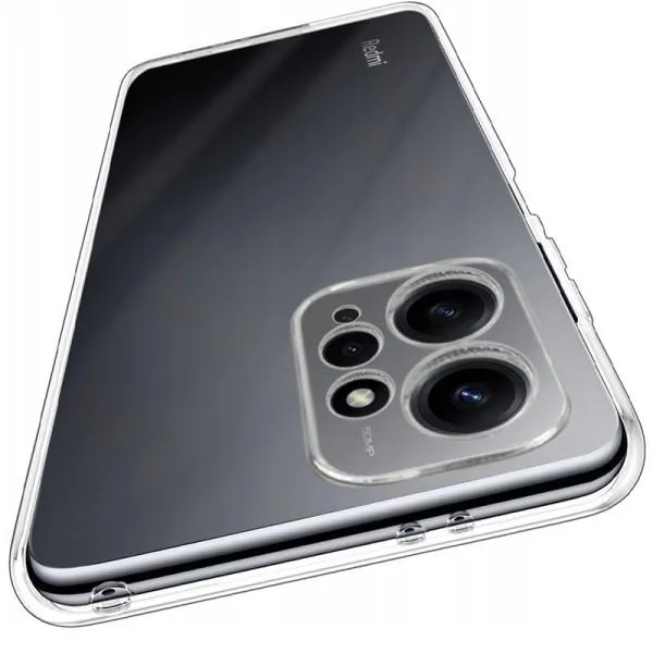 TPU чехол Epic Transparent 1,5mm Full Camera для Xiaomi Redmi Note 12 4G — Прозрачный — фото 4