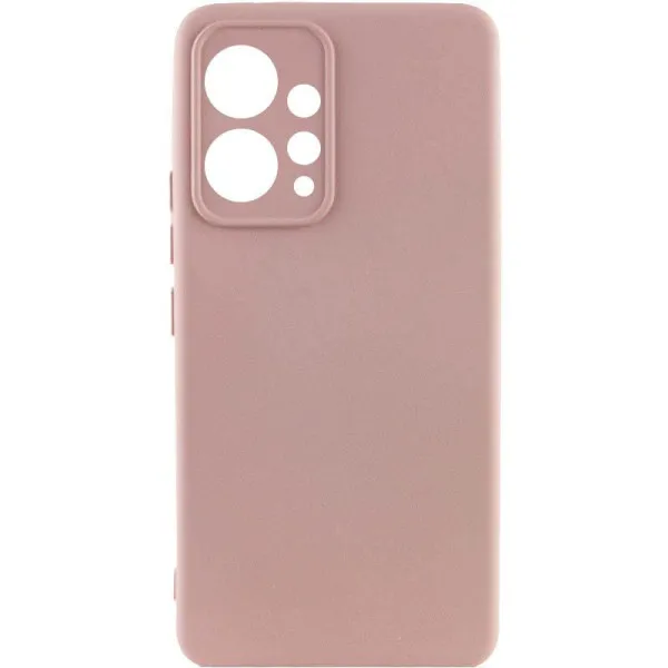 Чохол Silicone Cover Ummi Lakshmi Full Camera (AA) для Xiaomi Redmi Note 12 4G — Рожевий